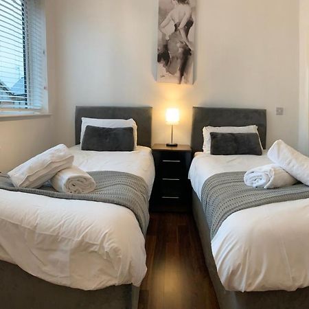 Zen Quality Beautiful 2 Bedroom Apartment With Free Parking And Wifi Close To Alexander Stadium Birmingham Bagian luar foto