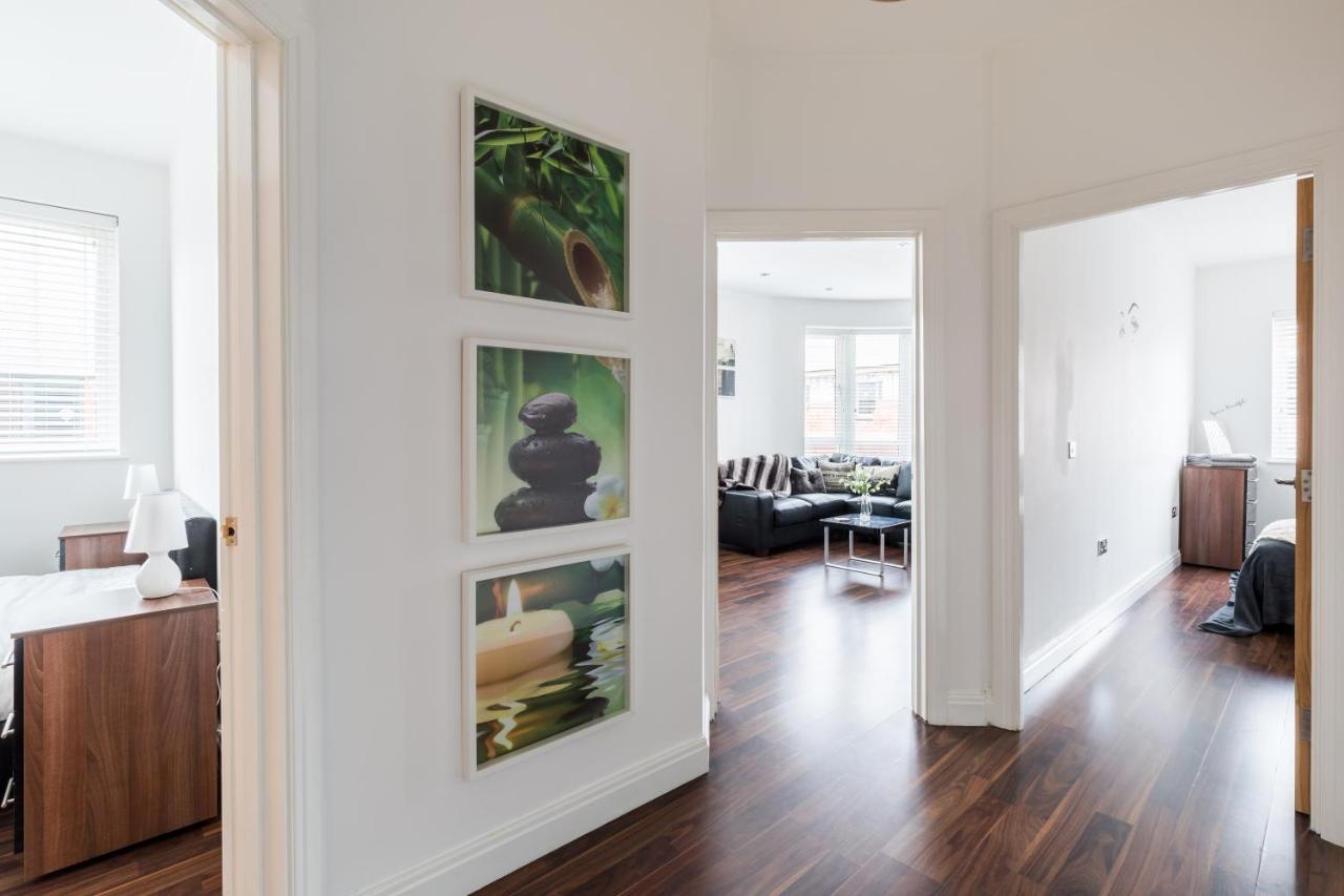 Zen Quality Beautiful 2 Bedroom Apartment With Free Parking And Wifi Close To Alexander Stadium Birmingham Bagian luar foto