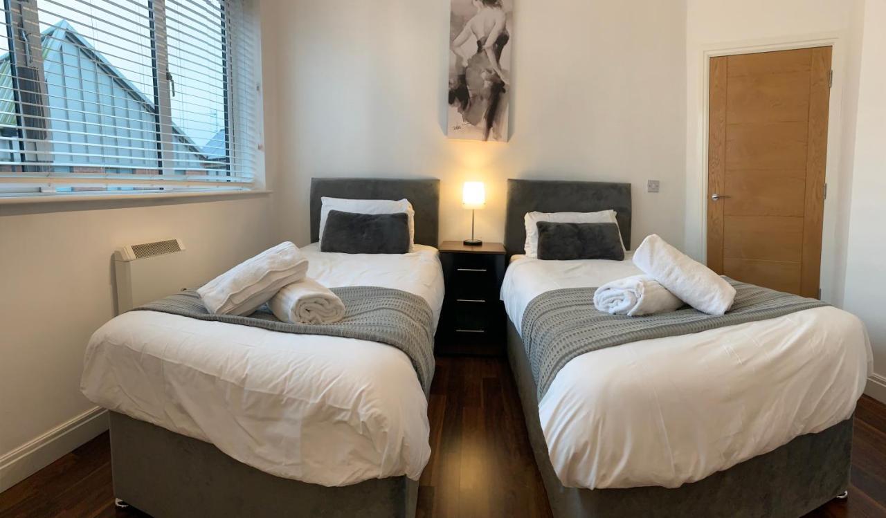 Zen Quality Beautiful 2 Bedroom Apartment With Free Parking And Wifi Close To Alexander Stadium Birmingham Bagian luar foto
