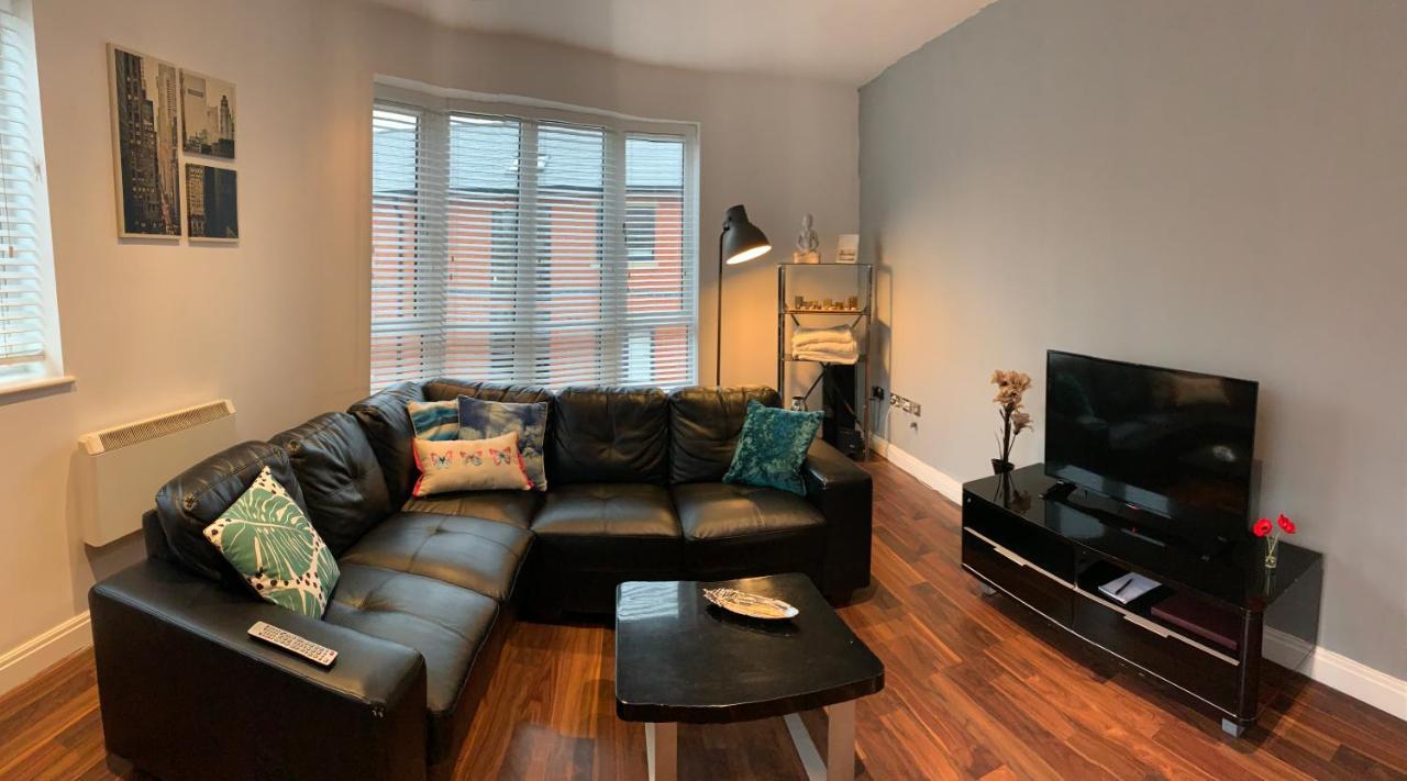 Zen Quality Beautiful 2 Bedroom Apartment With Free Parking And Wifi Close To Alexander Stadium Birmingham Bagian luar foto